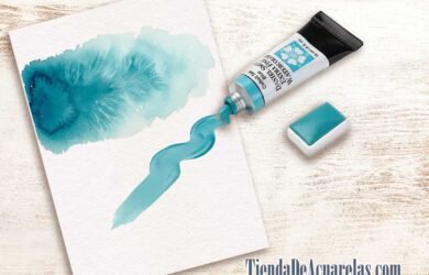 Cómo rellenar pastillas (godets) de acuarela con acuarela en tubo