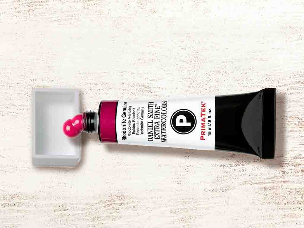 Rellenar pastillas (godets) de Acuarela con acuarela en tubo