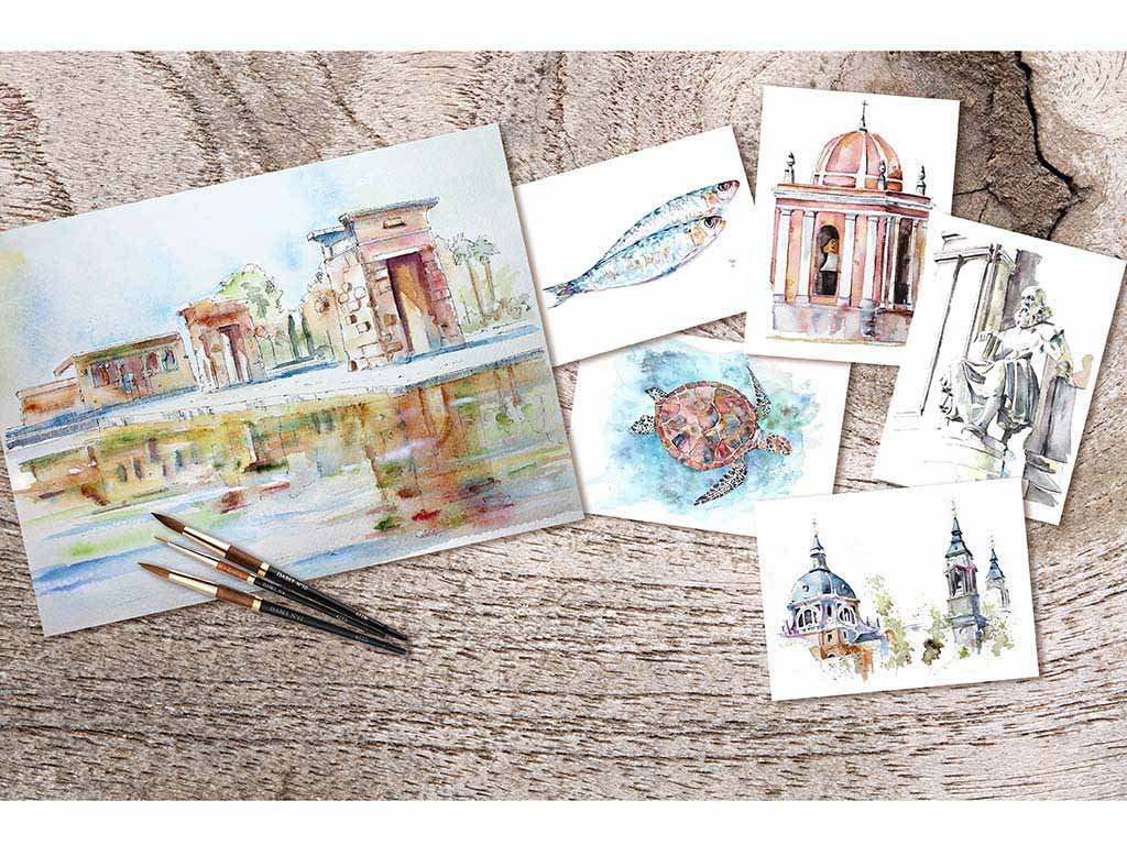 Obra Original Vs Láminas de arte | @acuarelasporencargo