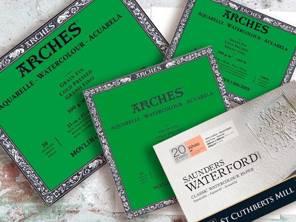 Papeles de Acuarela de Alta Calidad | @AcuarelasPorEncargo