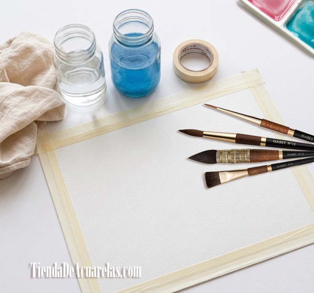 Material Esencial para empezar a pintar con acuarelas